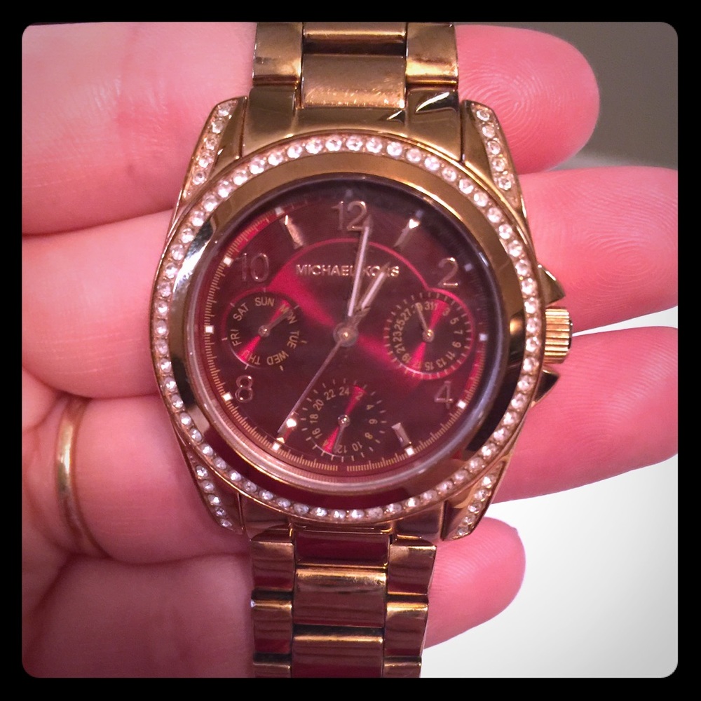 Michael Kors Rose Gold Watch